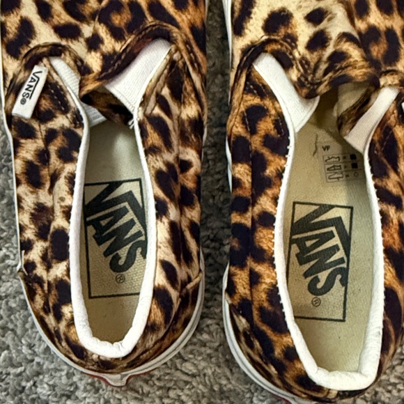 Vans Animal Print Slip-On Shoes - Picture 4 of 4